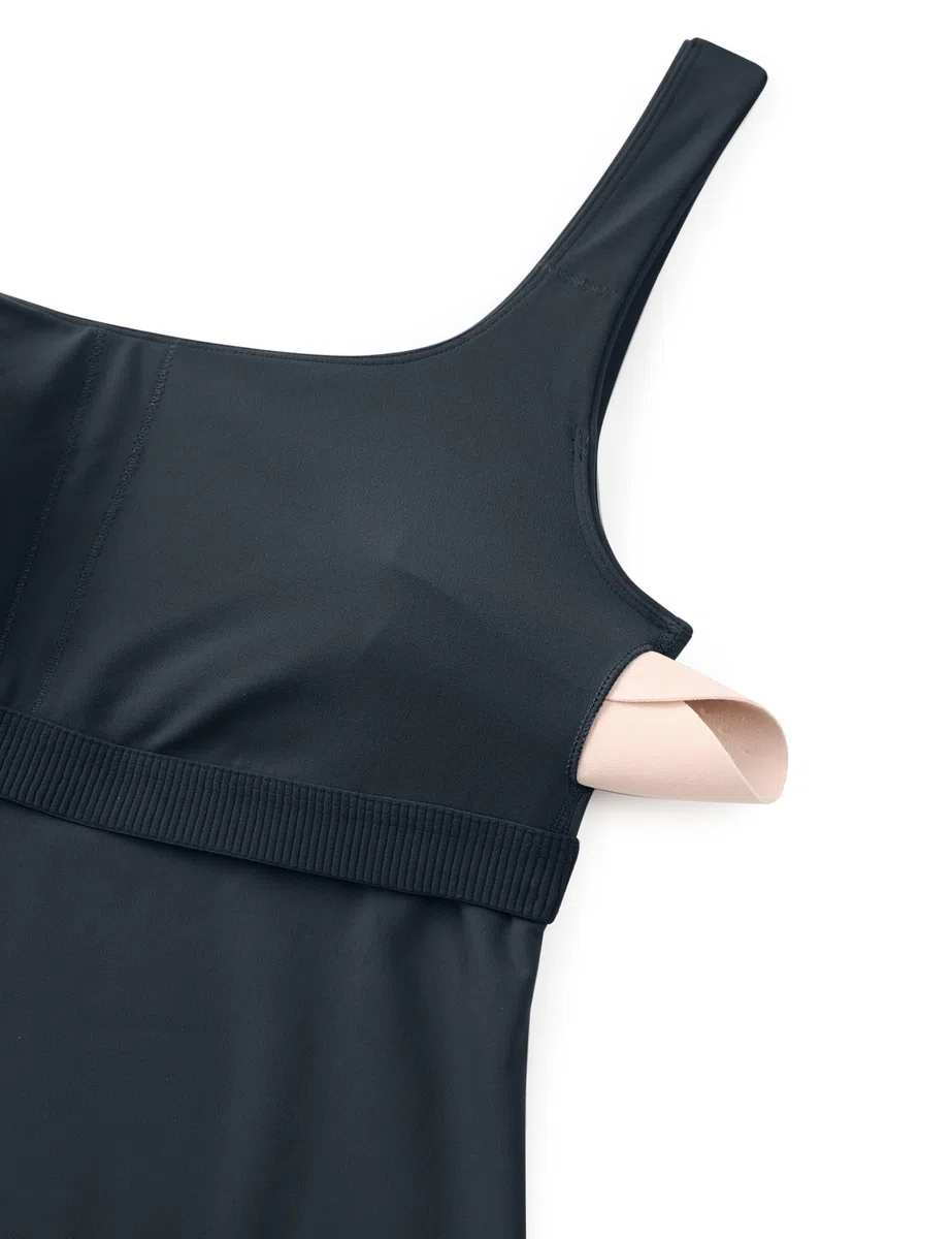 CRZ YOGA Butterluxe U Collo Cisterna Cime per Donne Imbottito Ritaglia Cime Canotta