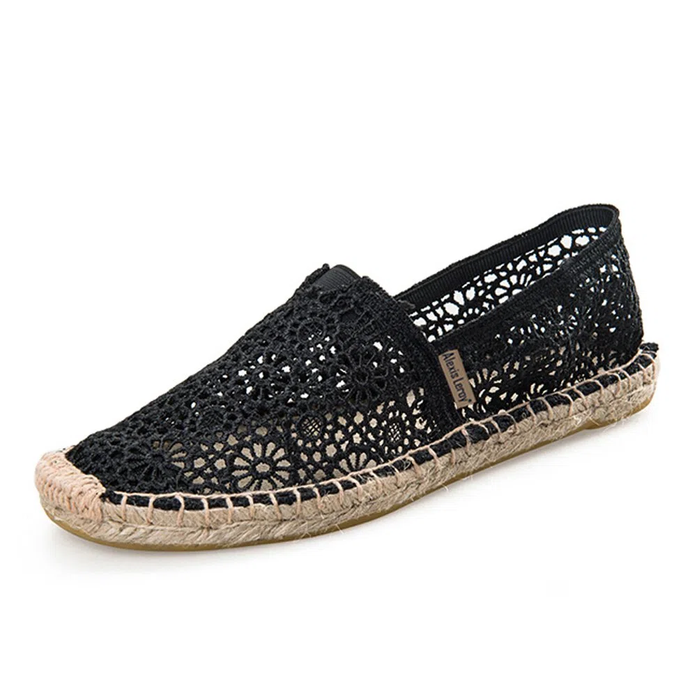 Alexis Leroy Origine Canvas Flat Espadrillas Donna