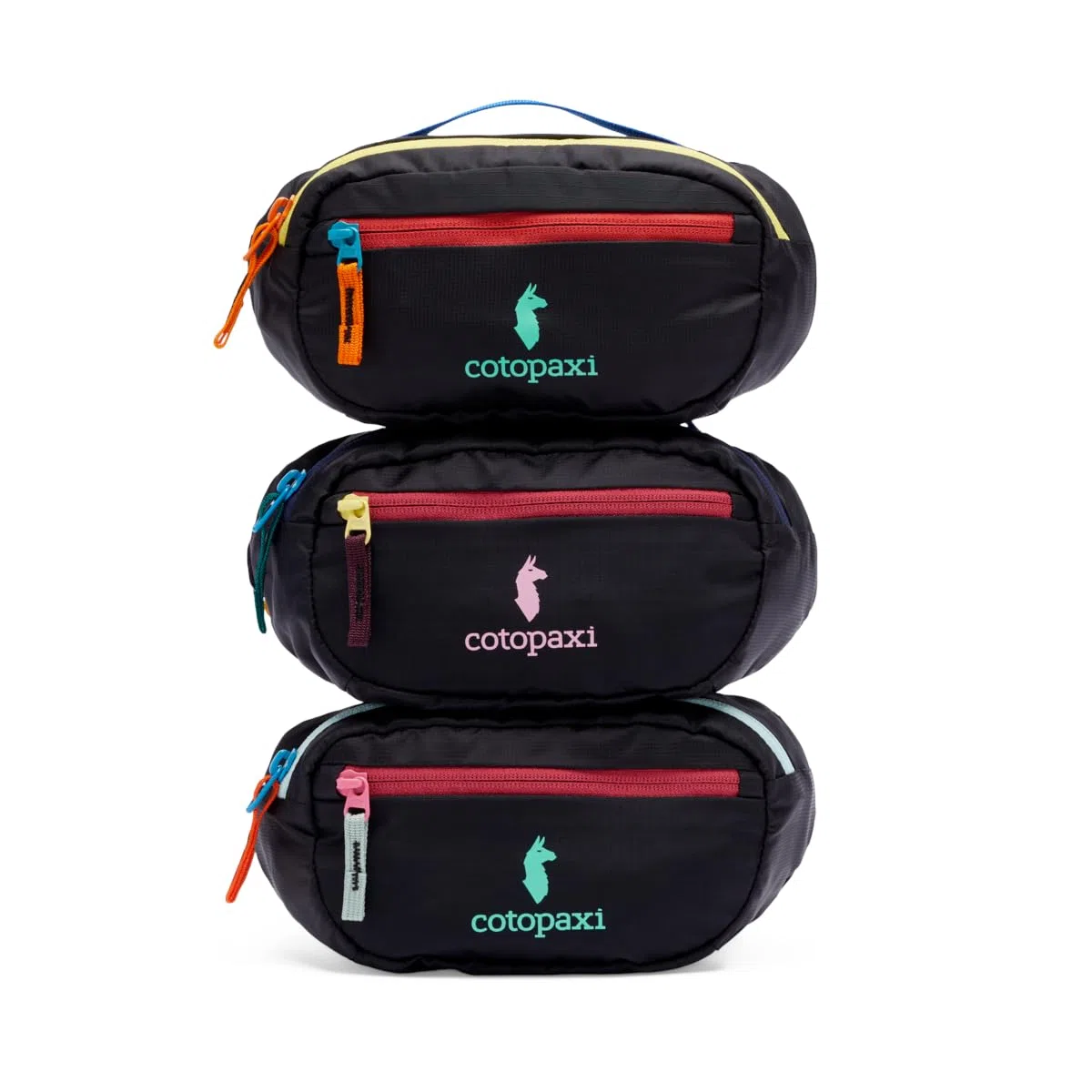Cotopaxi Marsupio KAPAI 1.5L Hip Pack-Del Dia Dark PT Nero Multicolor/TU