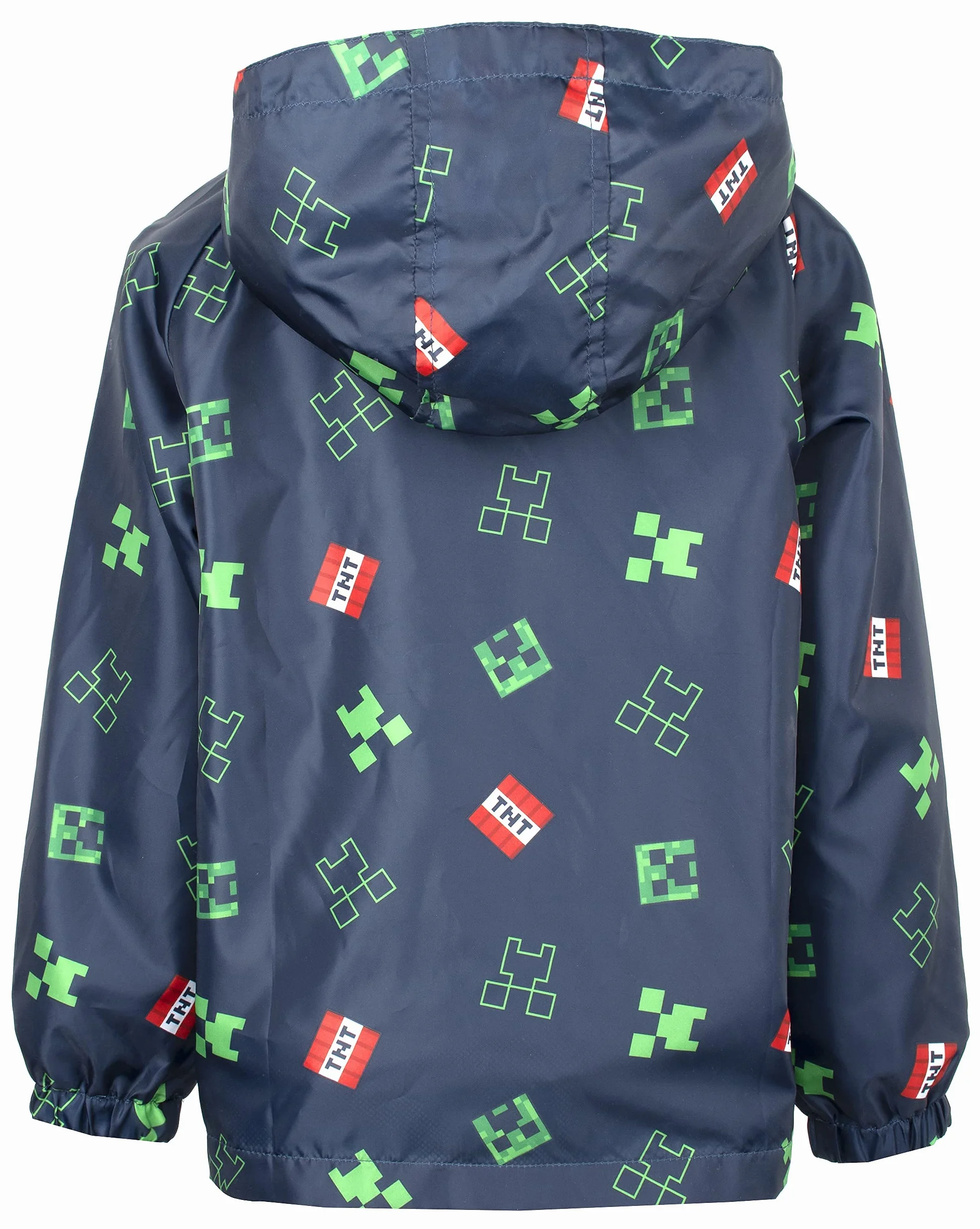 MINECRAFT WATERPROOF JACKET with Hood