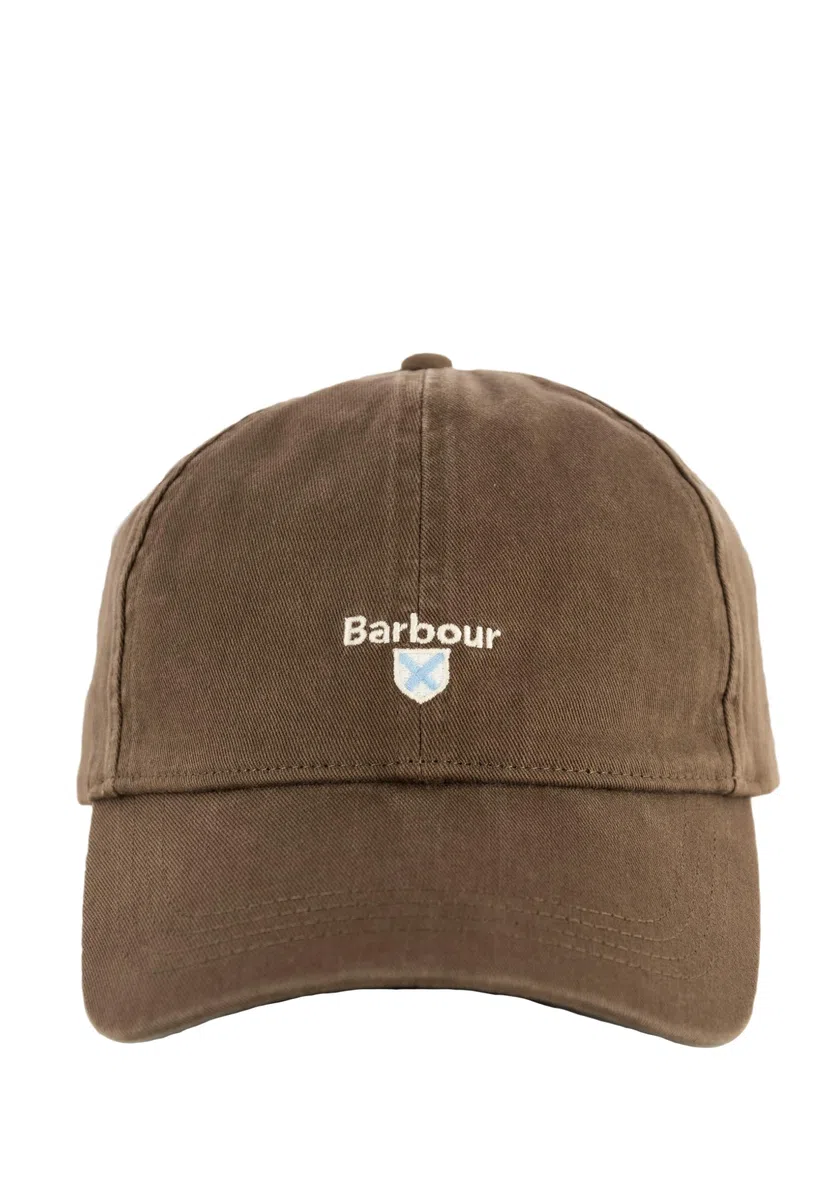 Barbour Uomo Cappellino Sportivo A Cascata, Olive