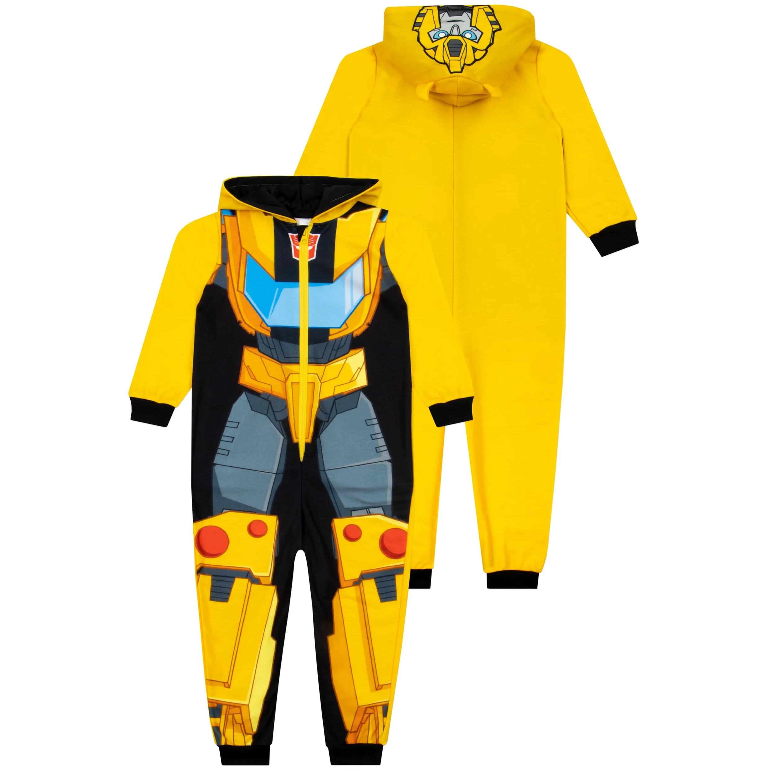 Transformers Bumblebee Pigiama Bambino | Pigiama Caldo | Pigiamone Pile Bambino | 3 E 10 Anni