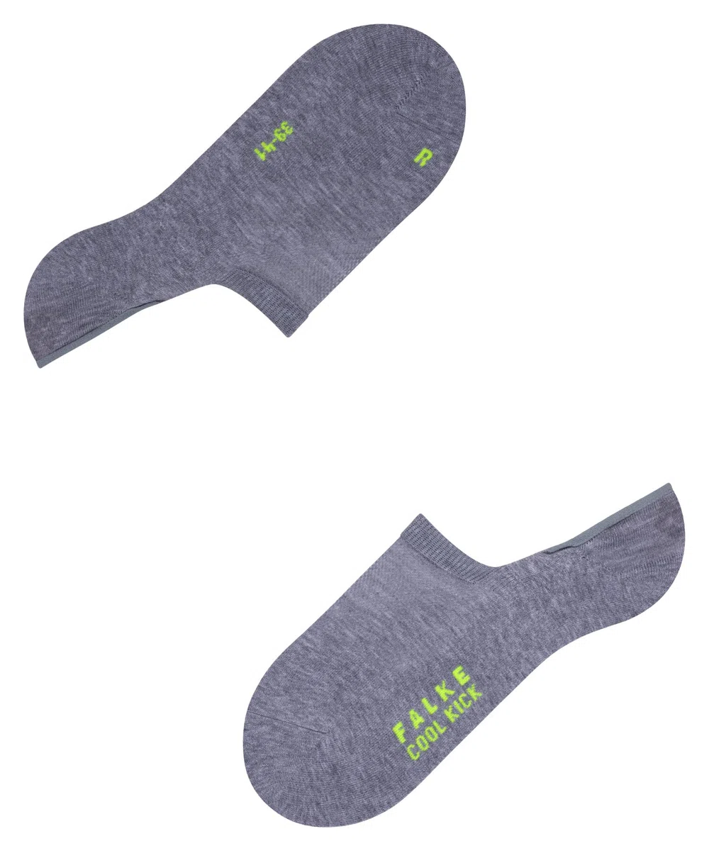 FALKE unisex adulto Cool Kick Invisible calzini fantasmini traspiranti asciugatura rapida filo funzionale salvapiedi con collo alto suole imbottite effetto rinfrescante 1 paio