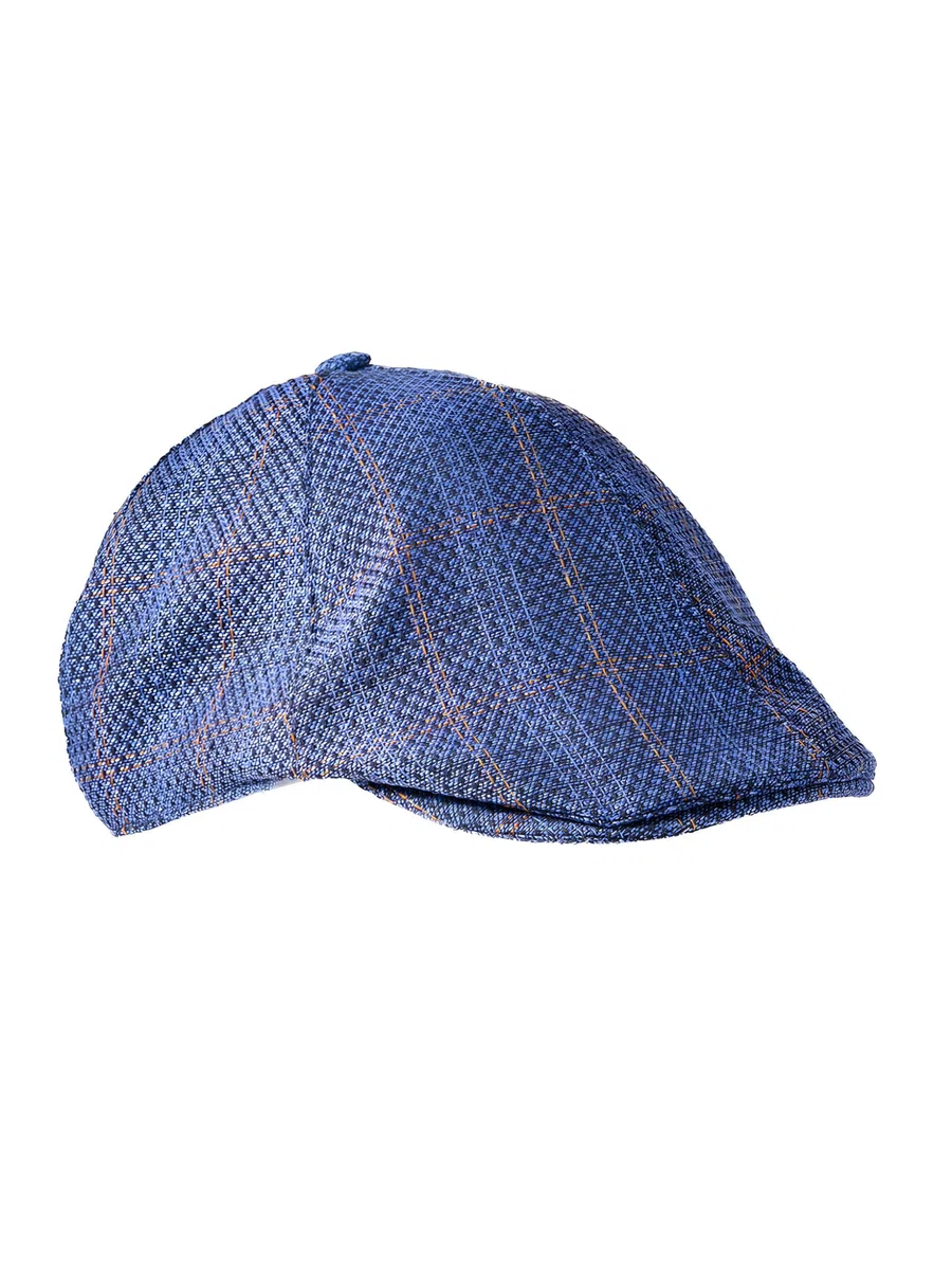 Cappello Piatto Uomo Lino e Cotone - Made in Italy - Berretto Vintage retrò Coppola Siciliana - Elegante, Traspirante, UPF 50 - Taglie 55, 57, 59, 61