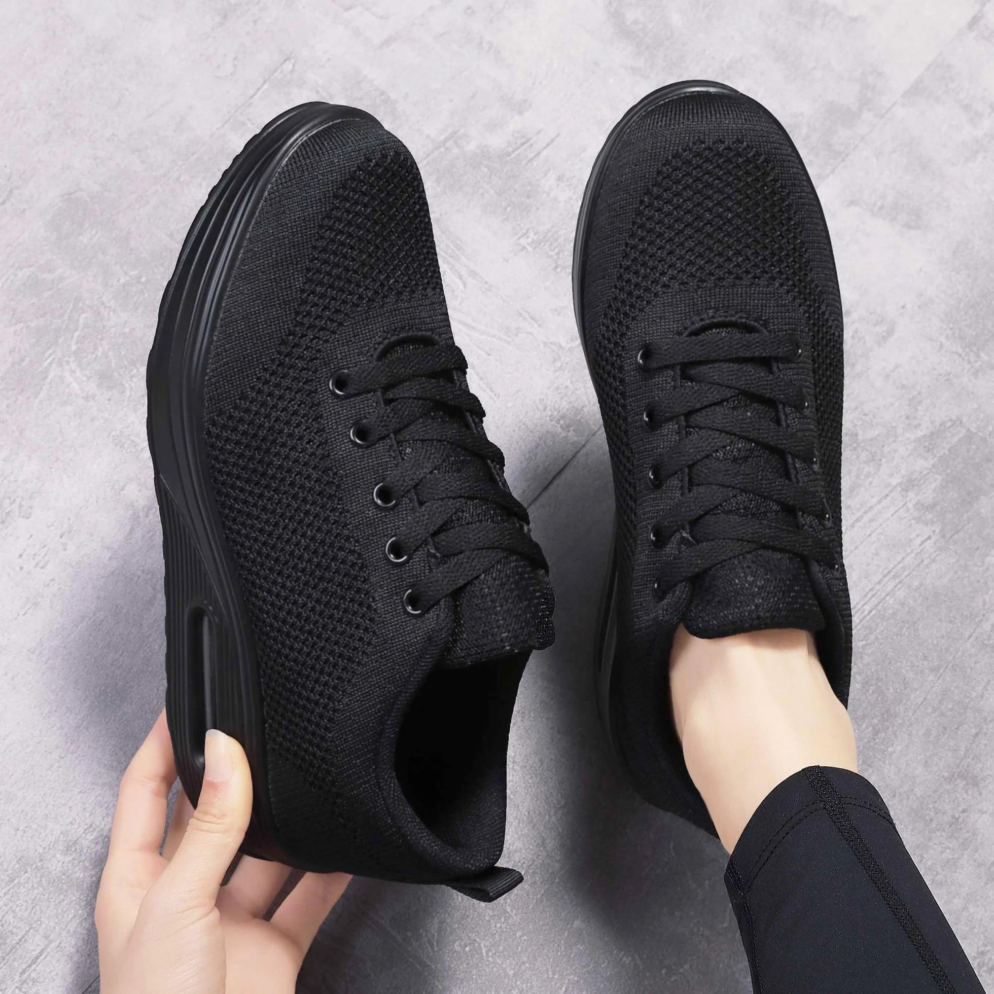 Donna Sneaker Scarpe Dimagranti Scarpe da Ginnastica Casual Tennis Piattaforma Running Sneakers Fitness Sportive Zeppa Outdoor Scarpe Passeggio