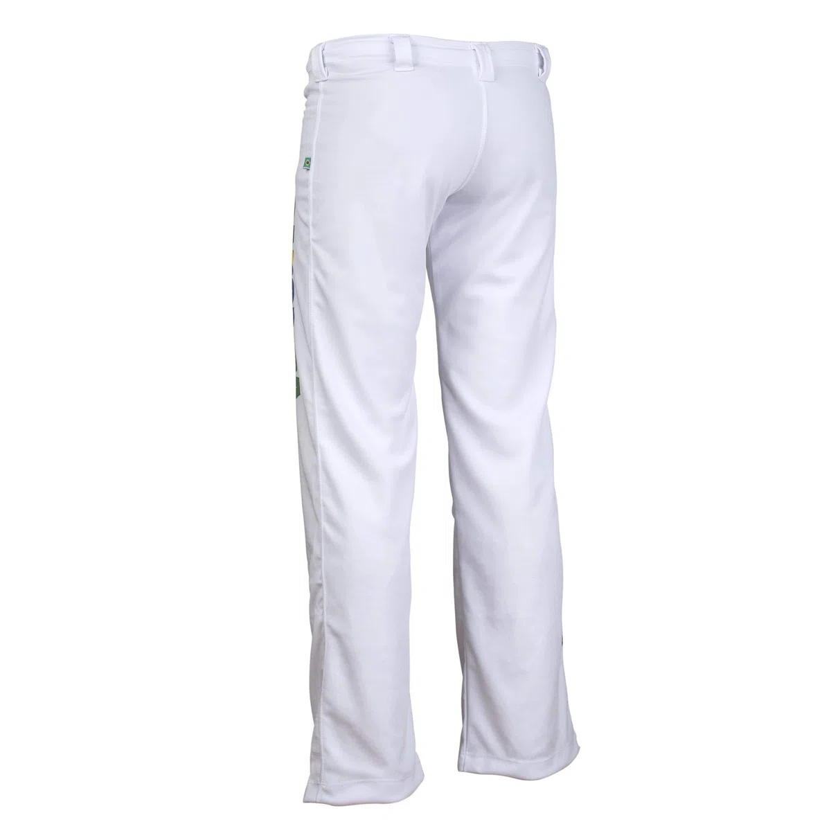 JL Sport Autentico Brasileiano Uomo Capoeira Arti Marziali Pantaloni ('Capoeira' Stampa Accanto Gamba) - L