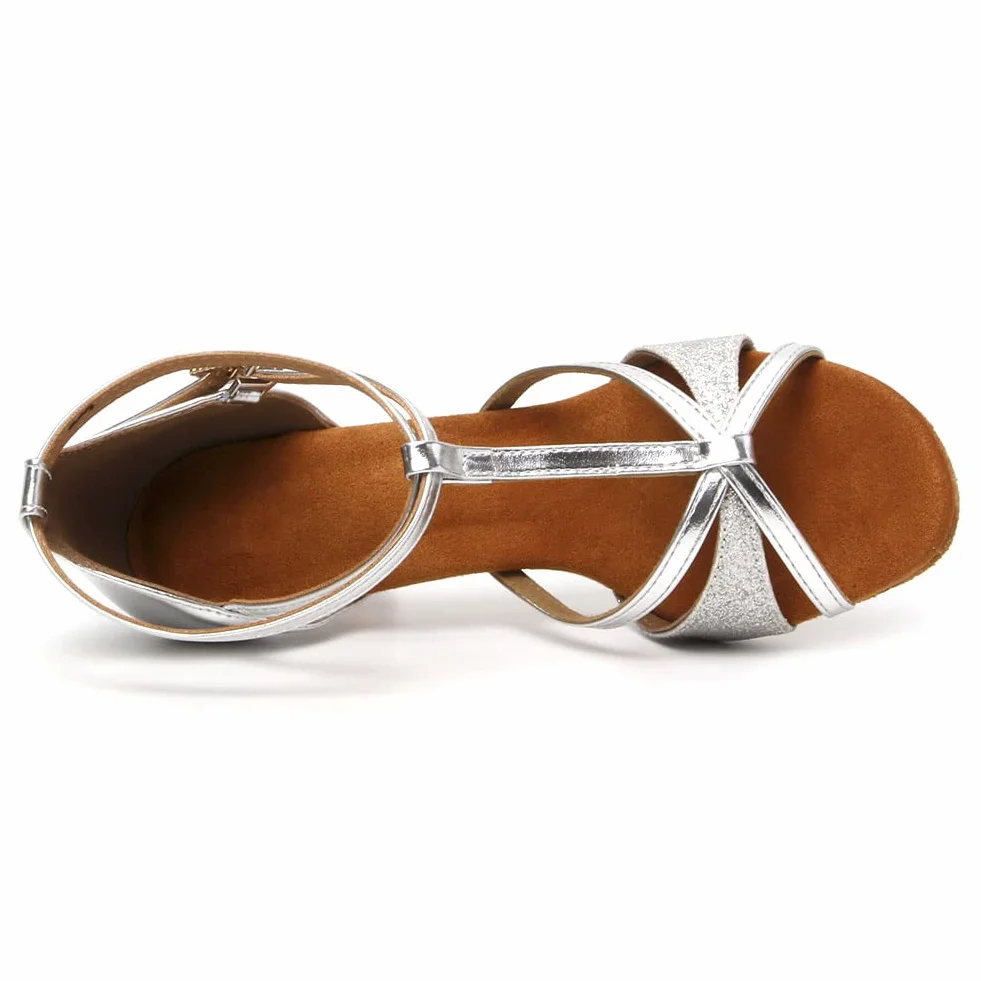 SWDZM Scarpe da Ballo Latino Americano Donna Standard Sala e Bachata Donna Pratica Professionali