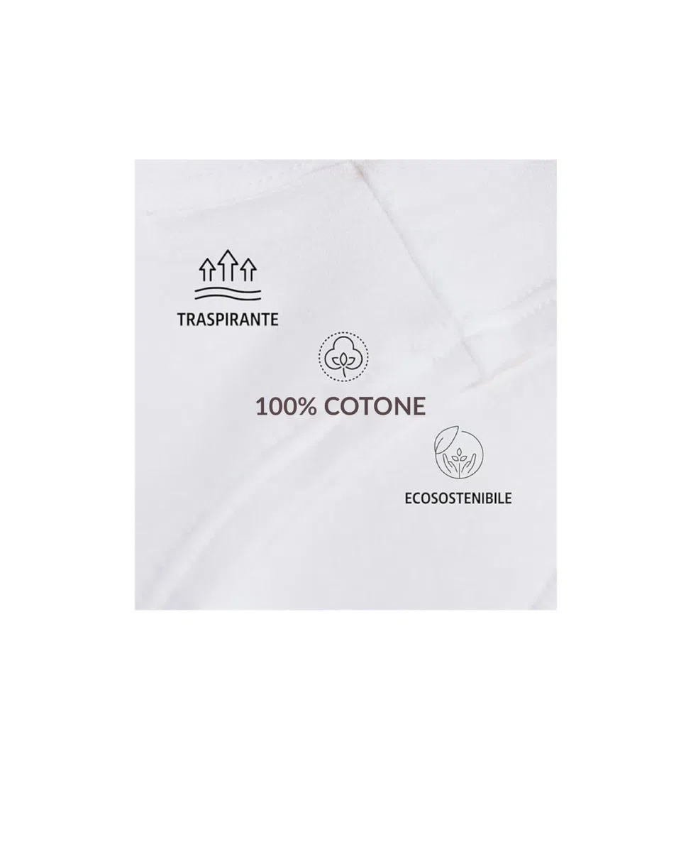 Liabel Maglietta Intima Uomo Cotone 3 e 6 Pezzi Maglia Uomo in Puro Cotone Pettinato - Maglia Intima Uomo Girocollo - 3828/23