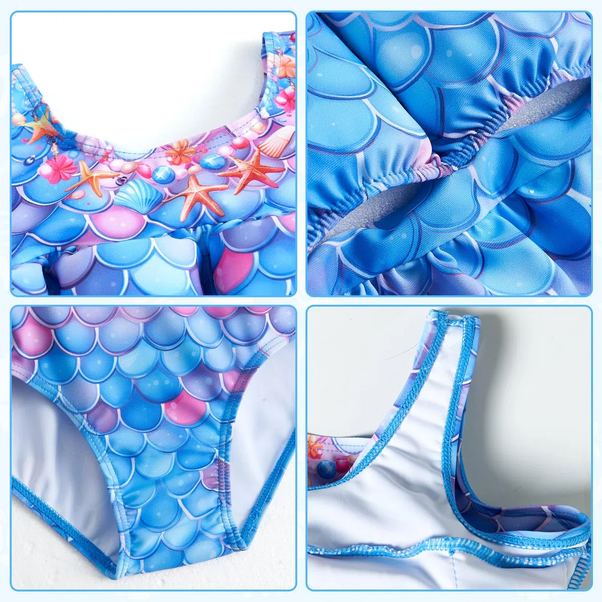 Costume da bagno intero per bambine con galleggiamento Costume da bagno intero per bambini Gilet da bagno Costume da bagno galleggiante