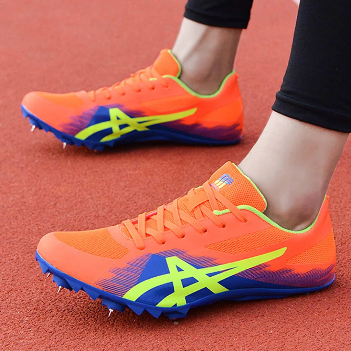 Scarpe a Chiodate Atletica Scarpe da Campo da Uomo Femminile Che corre Sprint Scarpe atletiche fidabili di Allenamento di Salto Leggero per Ragazzi Ragazze