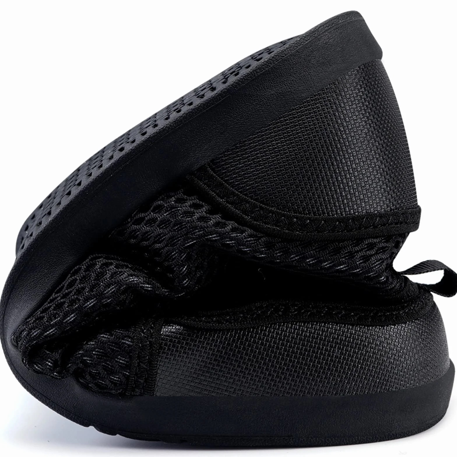 Scarpe Diabetiche Donna Pantofole Uomo Ultra-Leggero Ortopedica Edema Scarpe da Riabilitazione da Passeggio Anziani Piedi Gonfi Traspirante Regolabili Larghe Ciabatte