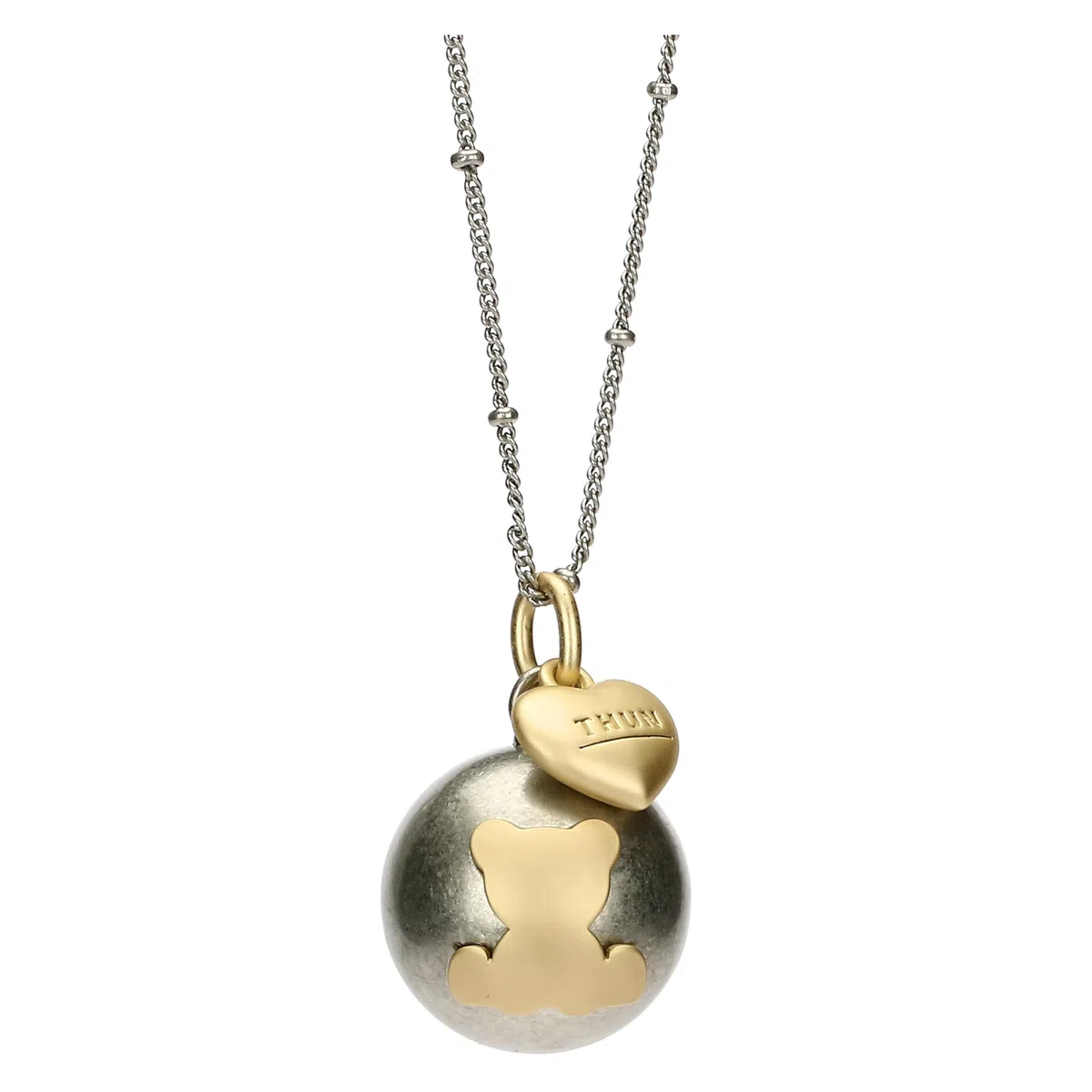 THUN - Collana chiama angeli - metallo - Collezione Dedicato a te - 100 + 5 cm