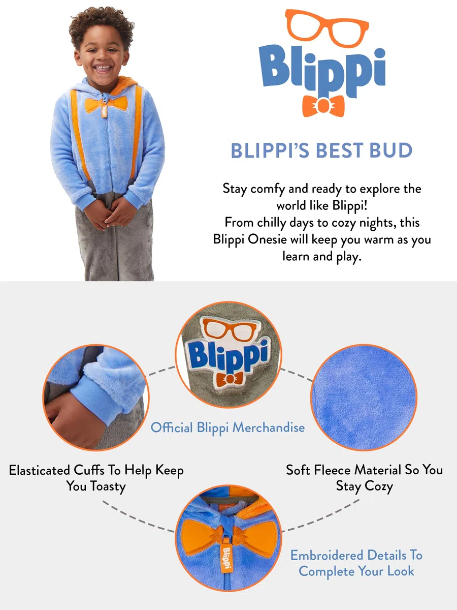 Blippi Onesie per Ragazzi