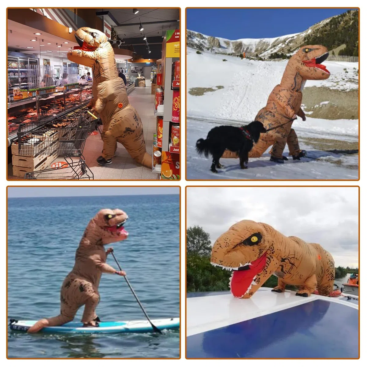 Costume Dinosauro Costume Gonfiabile Adulto Costume Trex Costume Gonfiabile Dinosauro Costume Halloween