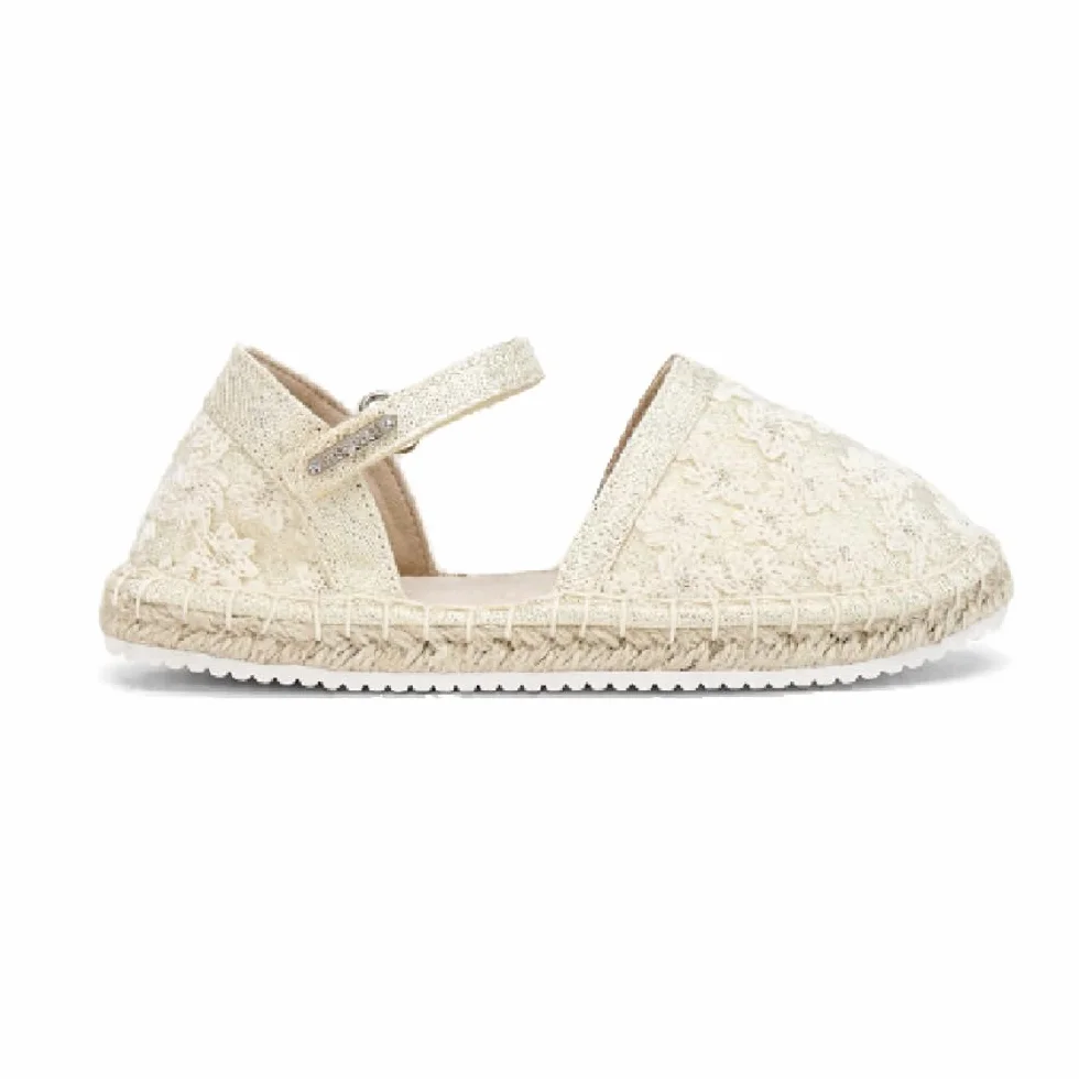 Mayoral - Spartana Lino e Pizzo Beige - 644 per: Ragazze