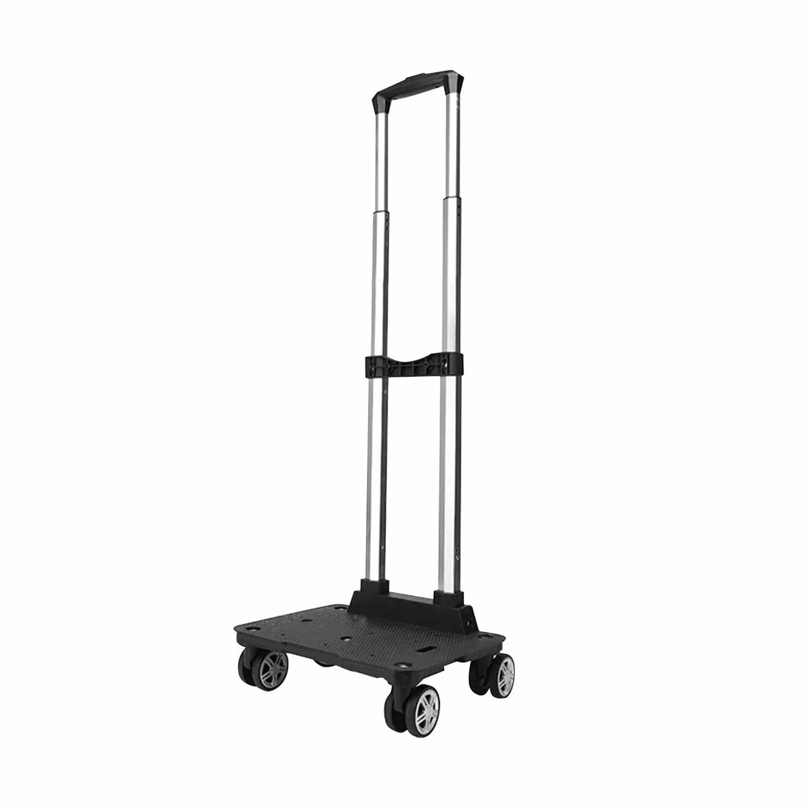 Carrello per Bagagli Portatile a Mano con Quattro Ruote - Durevole per Zaino, Shopping, Trasloco e Uso in Ufficio per Adolescenti