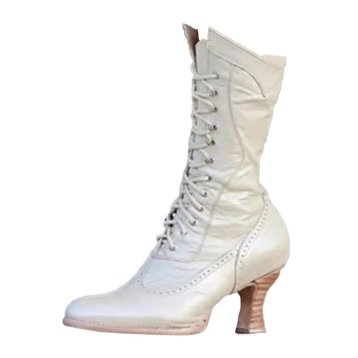 Stivali con Zeppa Stivali Ad Altezza Ginocchio Donna Stivaletti al Moda Scarpe Stivali Donna con Tacco Uomo Allacciare Short Nylon Inverno La Neve Pioggia Stivali Donna con