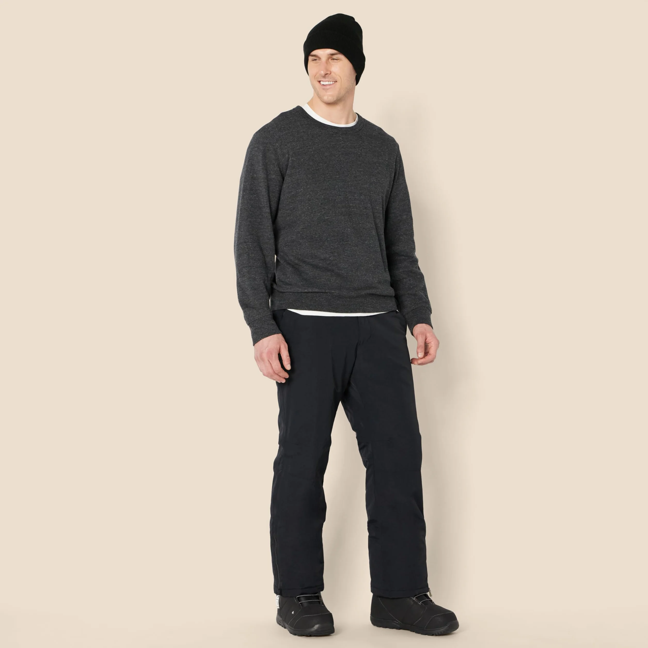 Amazon Essentials Uomo Pantaloni da Neve Imbottiti Antiacqua per Snowboard e Sci