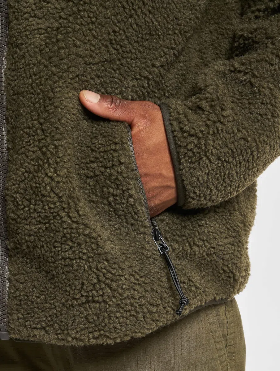 Brandit Teddy Fleece Jacket Uomo Giacca di mezza stagione mimetico bosco