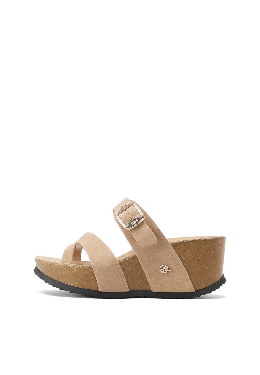 QUEEN HELENA Infradito con Zeppa Platform Casual Donna X32-212