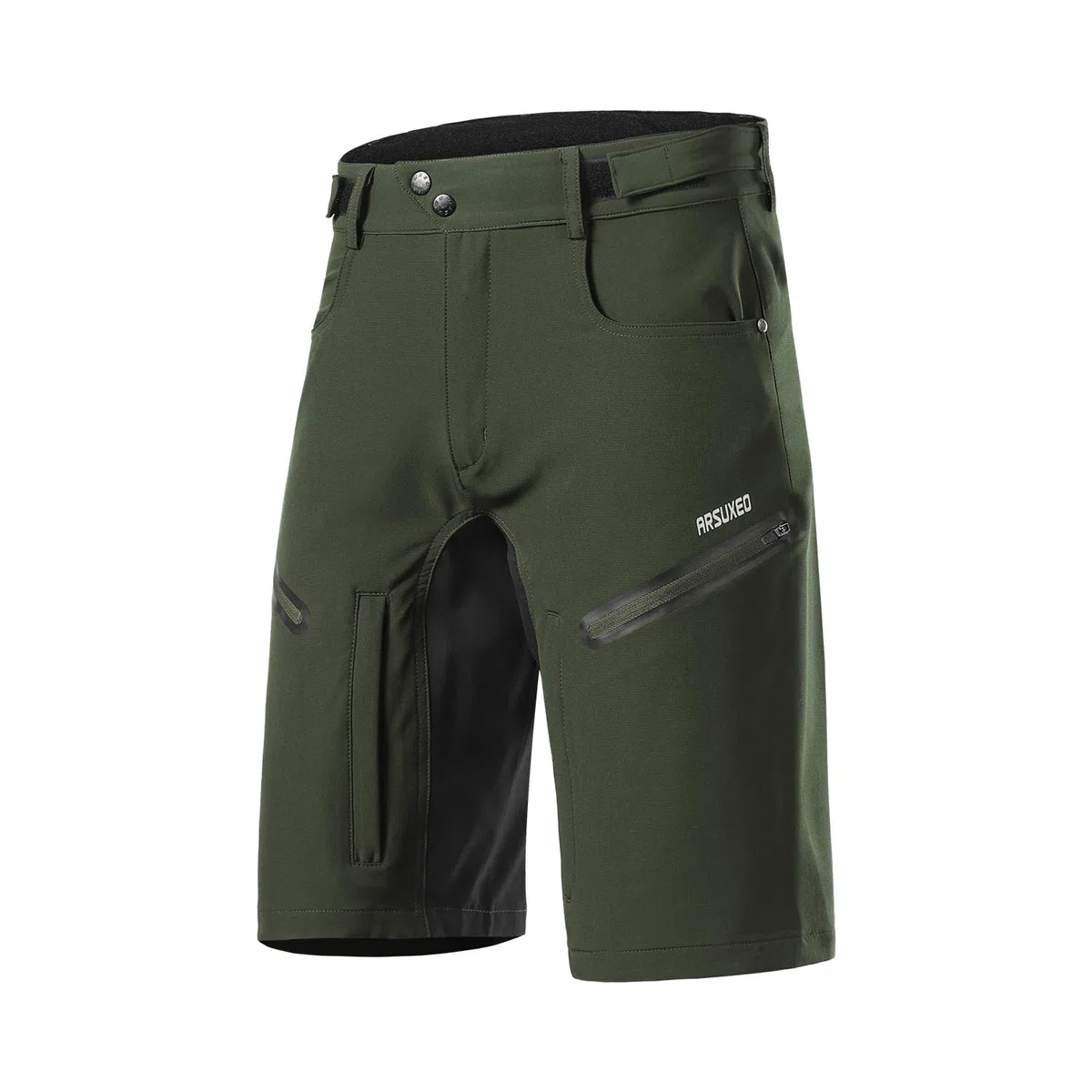 ARSUXEO Pantaloncini da Ciclismo Uomo