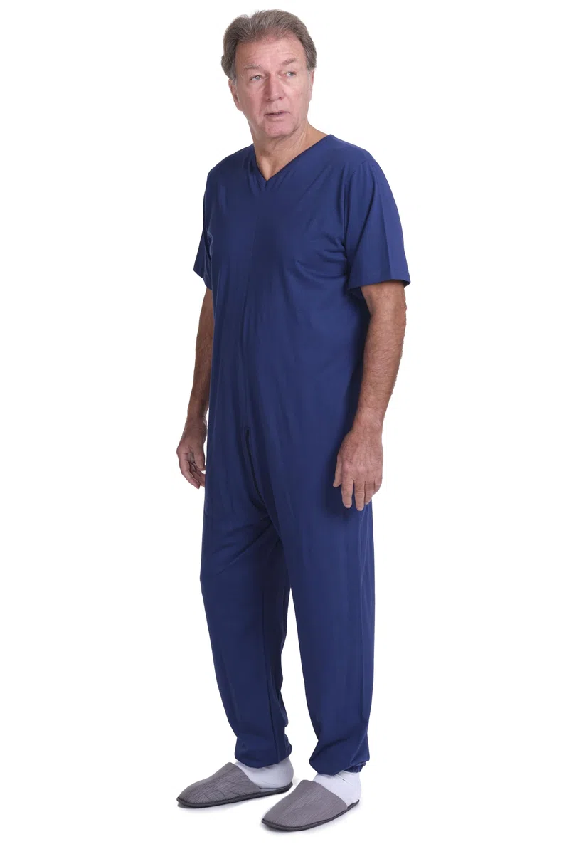 FERRUCCI COMFORT Tutone per Anziani con Chiusura sul Dorso - 9078 MC PL - Utilità - Sanitario - Incontinenza o Alzheimer