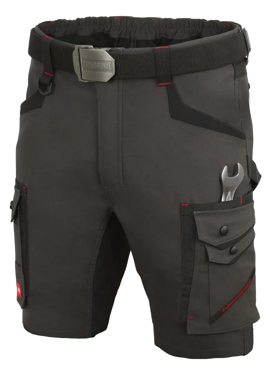 ART.MAS Pantaloni da lavoro professionali Professional4DYNAMIC – Pantaloni al ginocchio con 4 direzioni, rinforzi Oxford, molte tasche