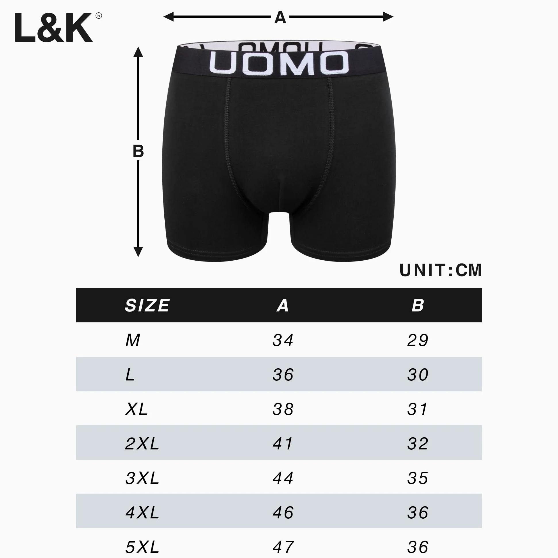 L&K Confezione da 10 Boxer da Uomo Pantaloncini retrò da Uomo in Cotone con Una varietà di Fantastici Motivi 1102