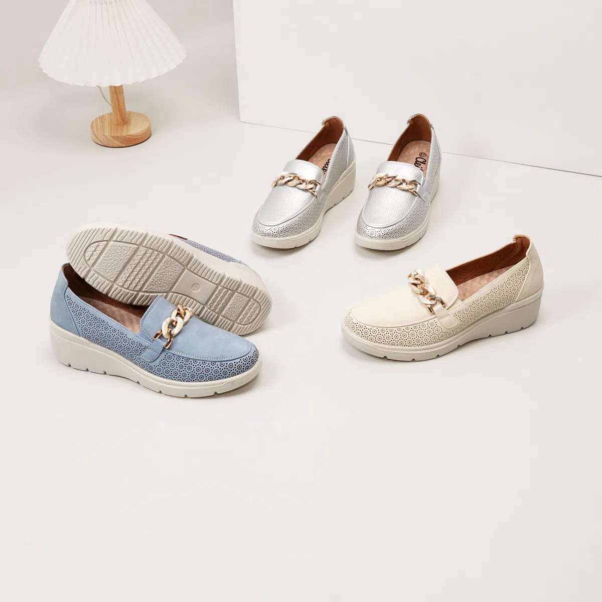 Scarpe Slip on Donna Mocassino Donna Elegante WCL260334 IT