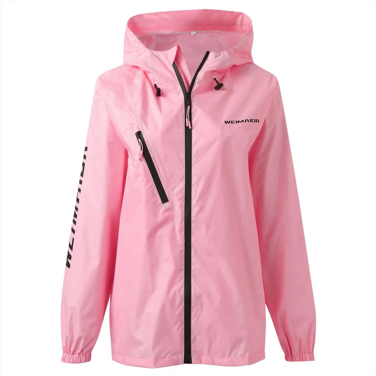Giacca impermeabile da donna, tuta antipioggia con chiusura lampo, pantaloni da pioggia, impermeabile, impermeabile, per esterni, antivento, per attività all'aria aperta, alpinismo, sport