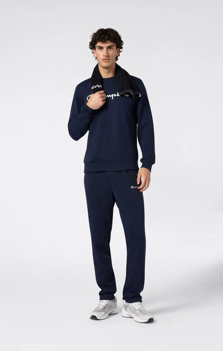 Champion Pantaloni Uomo con Orlo Dritto e Interno Garzato, Icons, 221803