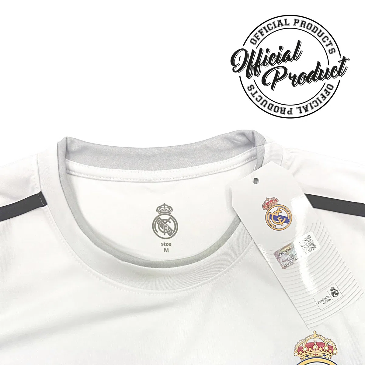 REAL MADRID Maglia Calcio Stagione 2025/26. Replica Stadio Ufficiale per Adulto, Ragazzo e Bambino