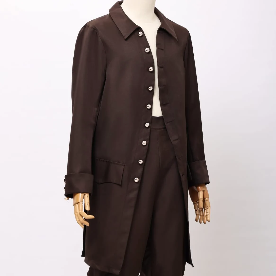 BLESSUME Colonial Men's Coat cappotto Uomo (Pacco da 1)