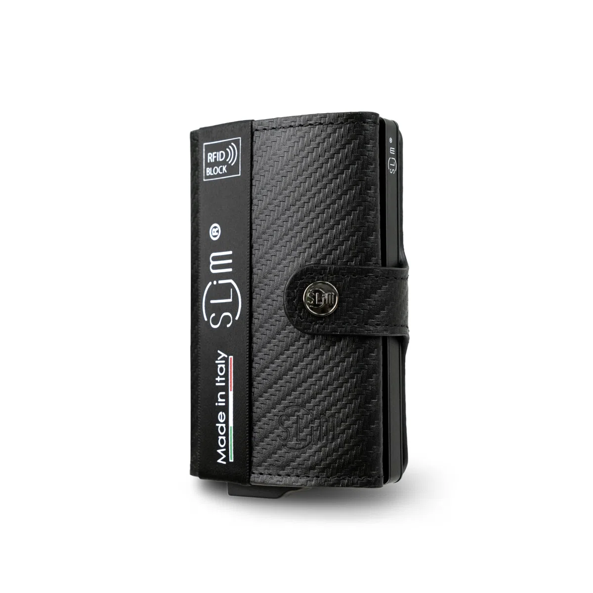 SLim Porta Carte di Credito Schermato Portafoglio Uomo Rfid Portatessere Anticlonazione Donna Portacarte Uomo