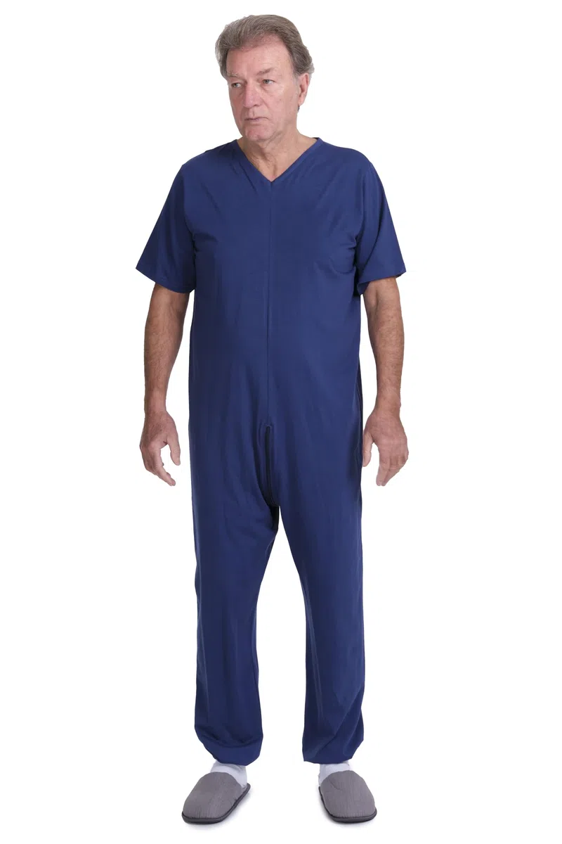 FERRUCCI COMFORT Tutone per Anziani con Chiusura sul Dorso - 9078 MC PL - Utilità - Sanitario - Incontinenza o Alzheimer