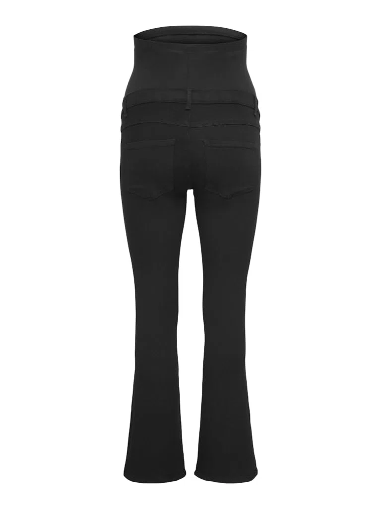 ONLY MATERNITY Olmrain Life Reg Push Up Flared Noos Donna