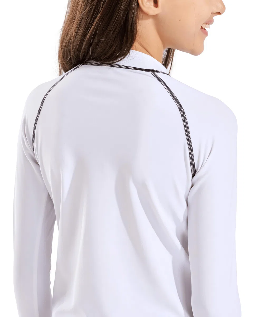 Arena Unisex Jr Arena Rash Vest L/S Graphic Top Bambini e Ragazzi