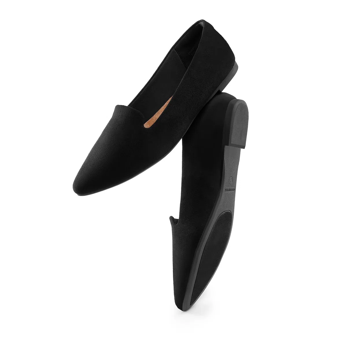 DREAM PAIRS Ballerine a Punta da Donna, Scarpe Tradizionali Morbide Slip-On per Lavoro Viaggi e Uso Quotidiano