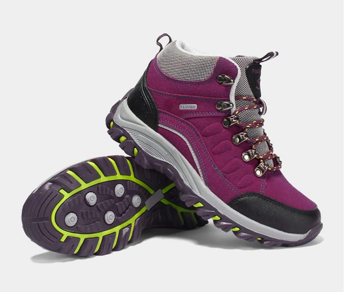 Scarpe da Trekking da Donna Scarpe da Trekking da Arrampicata Antiscivolo Impermeabili Stivaletti da Esterno Scarpe da Trekking