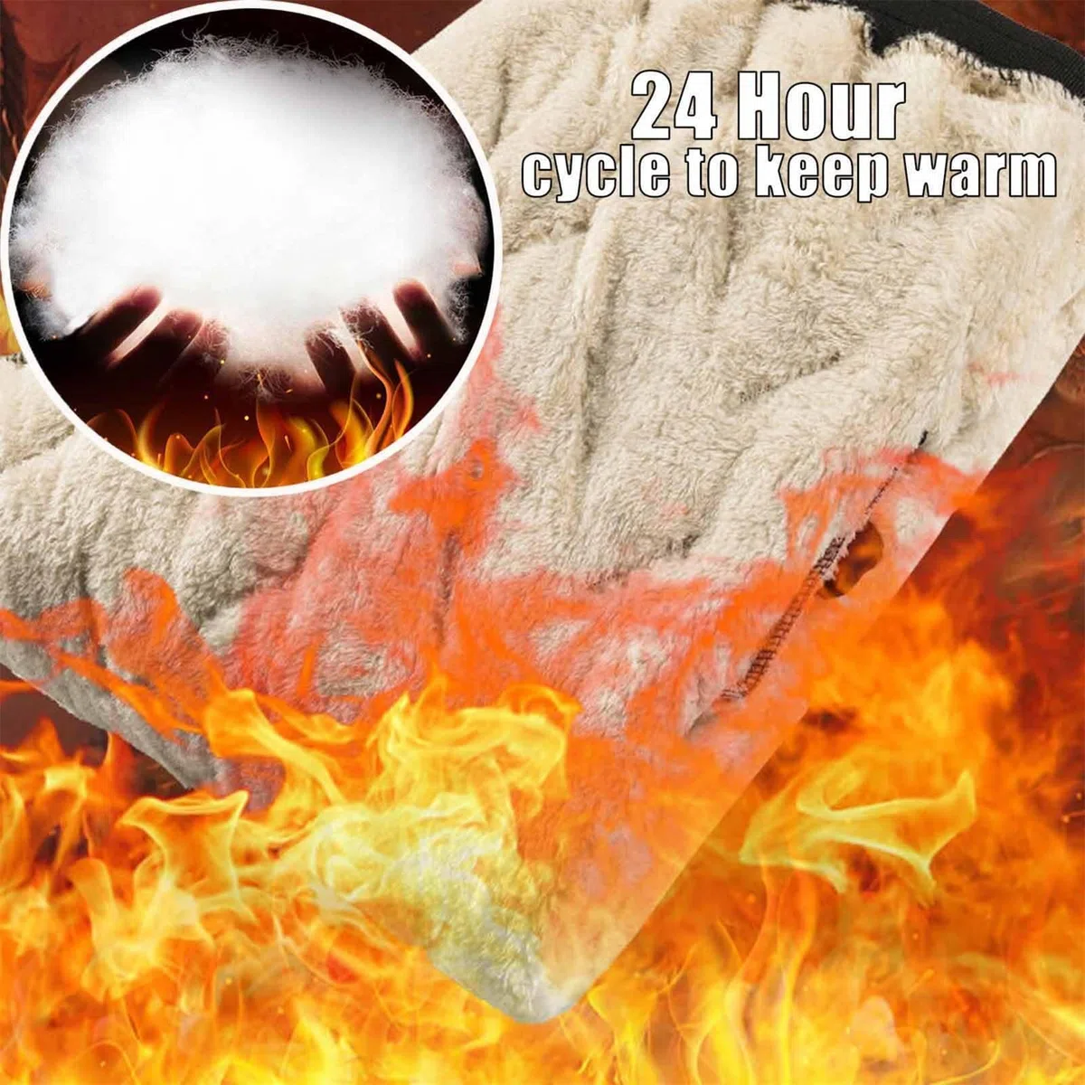 Pantaloni Impermeabili Foderati in Pile, Pantaloni da Tuta Caldi Invernali, Pantaloni Termici Invernali Impermeabili A Vita Alta