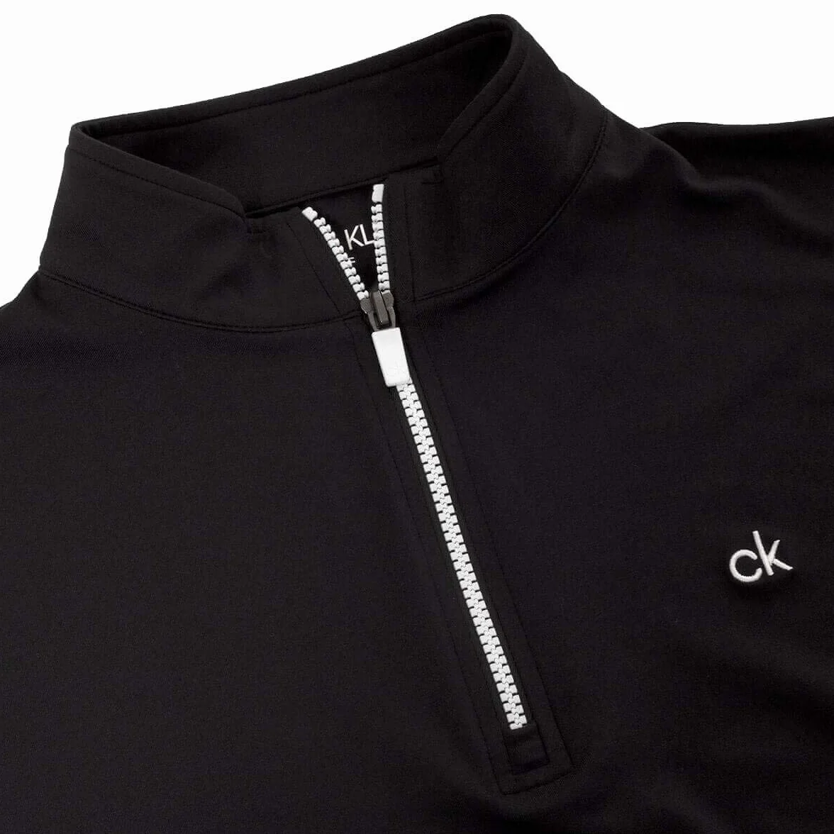 Calvin Klein Uomo 2026 Maglione Newport con Zip a 1/4 con Maniche a Righe