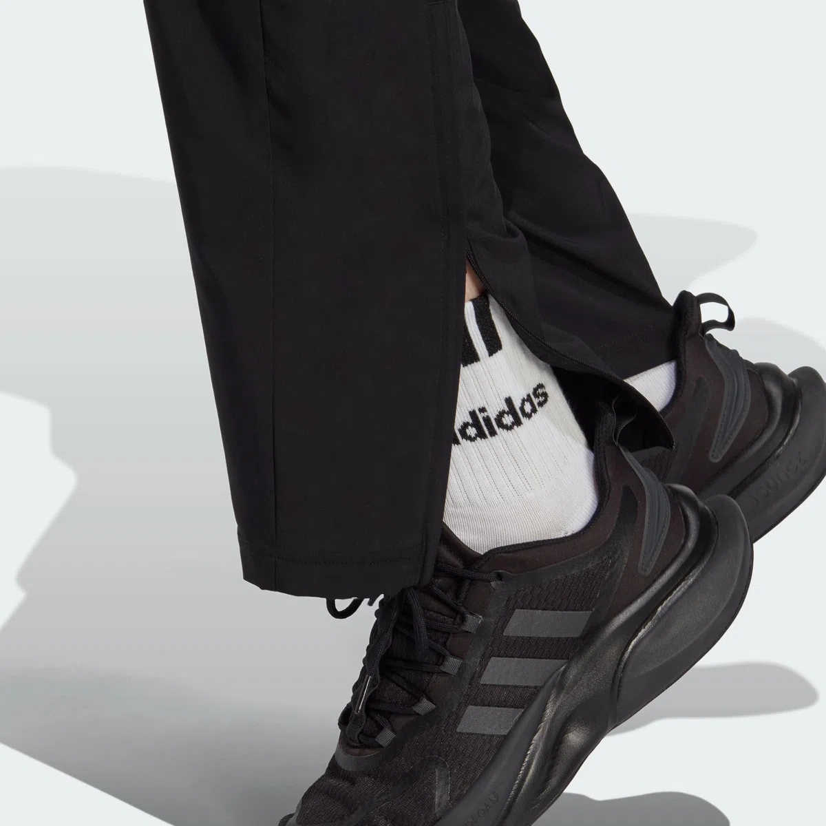 Adidas - Aeroready Essentials Stanford Open Hem Embroidered Small Logo Pants, Pantaloni Sportivi Uomo