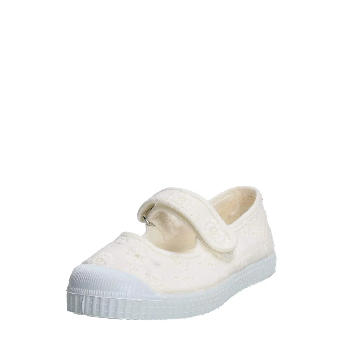 CIENTA 76998 Bianco Scarpe Bambina Ballerine Strappo Tessuto profumate