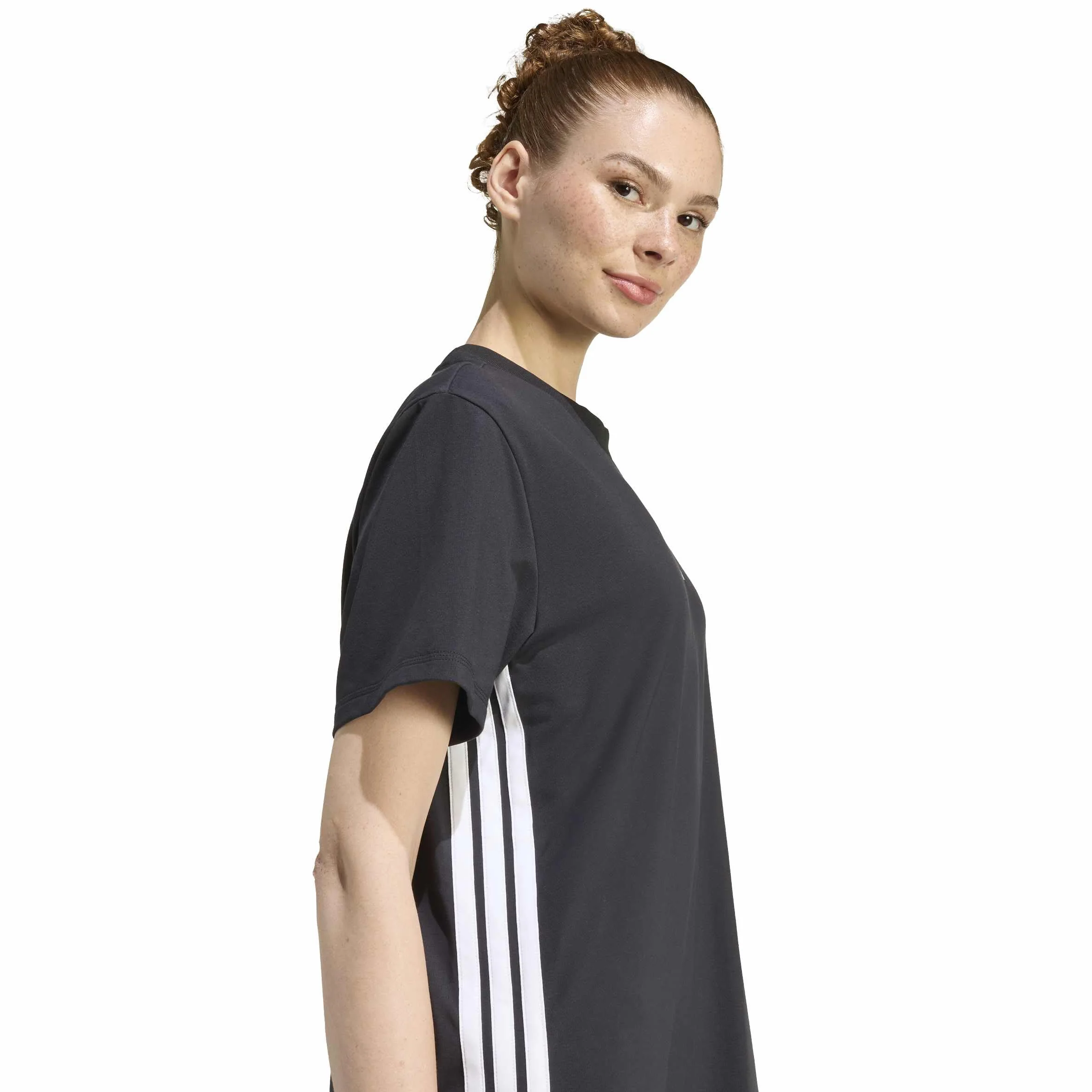 adidas Women T-Shirt Dress Essentials 3-Stripes
