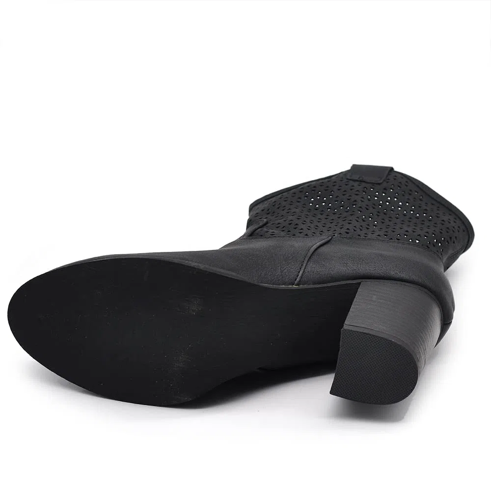 IF Fashion Scarpe Stivali Stivaletti Alla Caviglia Camperos Texani Tacco da Donna 633
