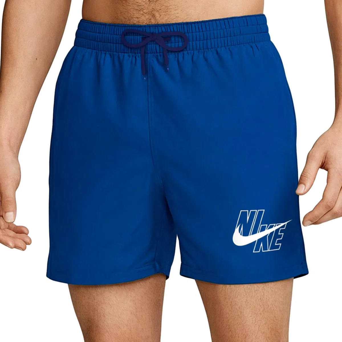 Nike Nike Swim Breaker Swim Logo 5" Volley Short Game Royal Swim Trunks Bambine e Ragazze