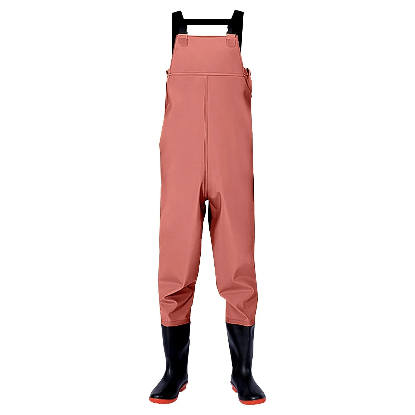 Pantaloni da pescatore da donna con stivali, impermeabili, traspiranti, da pesca, da lavoro, con bretelle, da lavoro, per attività all'aperto, in softshell, estivi
