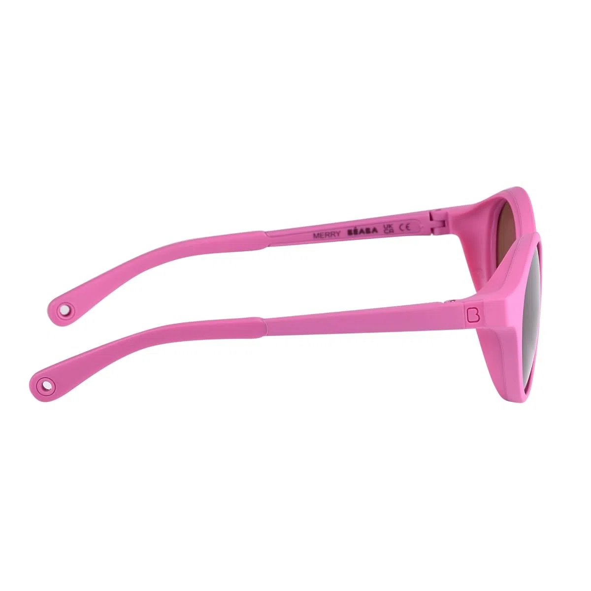 BÉABA, Occhiali da sole per bambini 4-6 anni, 100% protezione UV - CAT 3, protezione laterale, comfort ottimale, aste regolabili a 360°, Sunrise, Fuschia