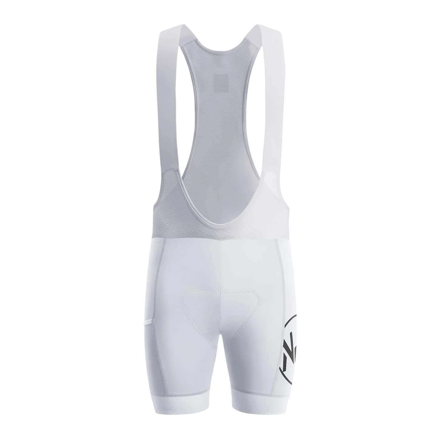 NUCKILY Pantaloncini da ciclismo da competizione da uomo, pantaloncini da ciclismo imbottiti 4D con tasche Pro Race Bike Shorts