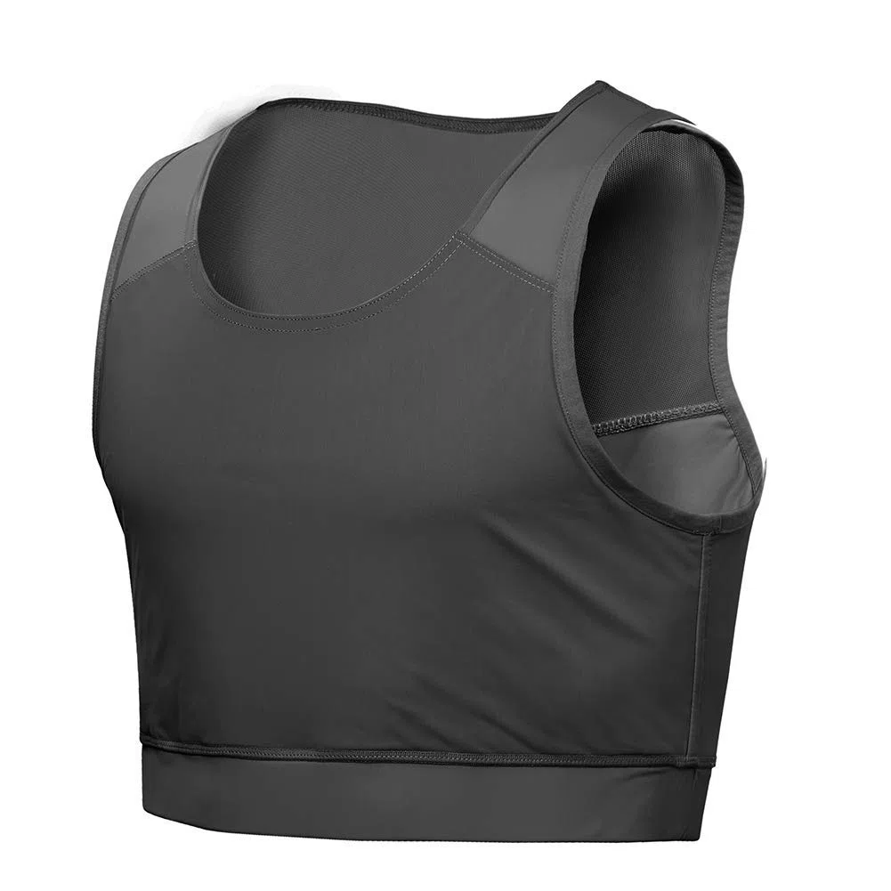 Idtswch Busto Raccoglitore per Transgender Raccoglitore Meno Mezzo FTM Raccoglitore Petto Reggiseno Compressione